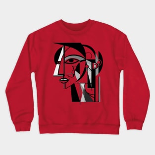 Cubist Woman Crewneck Sweatshirt